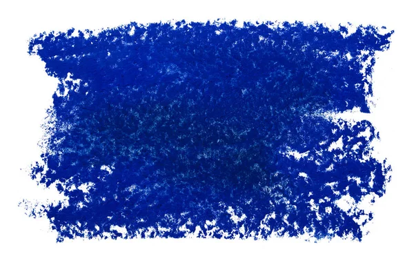 Teindre Les Pastels Peint Les Crayons Sur Papier Texture Bleue — Photo