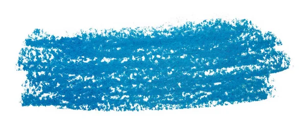 Sebuah Tempat Pastel Biru Elemen Pewarnaan Grunge Dengan Tekstur Kapur — Stok Foto