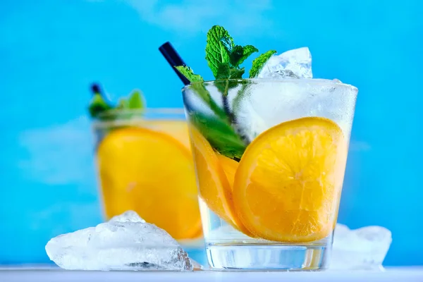 Estate limonata fatta in casa — Foto Stock