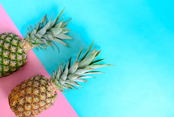 Ananas zomer achtergrond — Stockfoto
