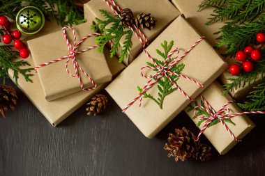 Noel veya yeni yıl arkaplanı