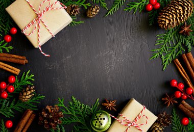 Noel veya yeni yıl arkaplanı