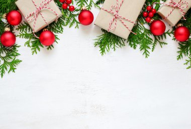 Noel arka plan boşluk ile