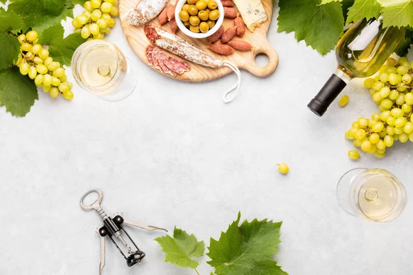 Venda Vinho Colheita Vinho Banner Conceito Degustação Composição Flat Lay Imagem De Stock