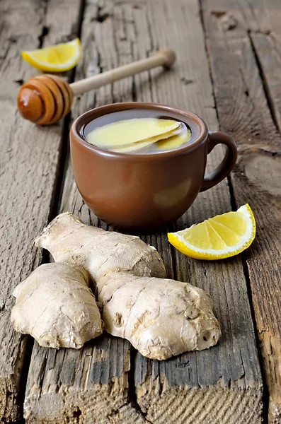 Ginger tea — Stock Photo, Image