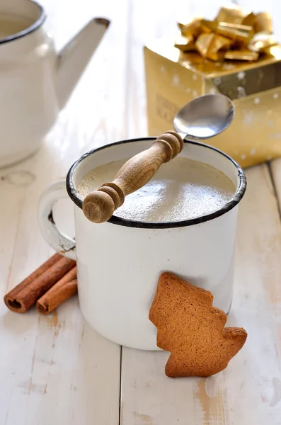 Heißes Weihnachtsgetränk — Stockfoto