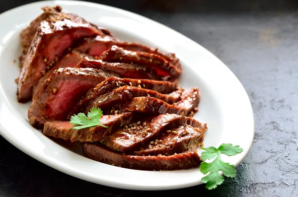 Flankensteak — Stockfoto