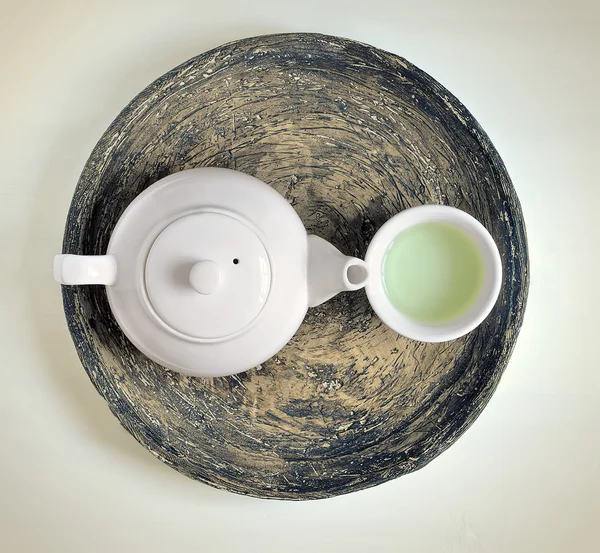 绿茶概念 — 图库照片