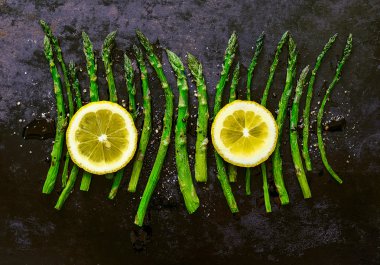 Roasted asparagus