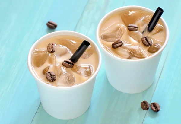 Eiskaffee — Stockfoto