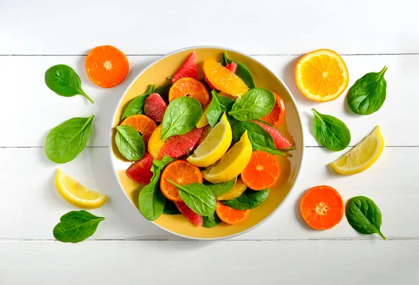 Sałatka z owoców cytrusowych — Zdjęcie stockowe