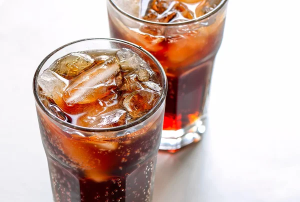 Soda with ice — Stock Photo, Image