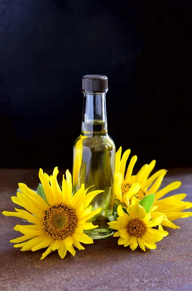 Sunflower oil — Stock Photo, Image