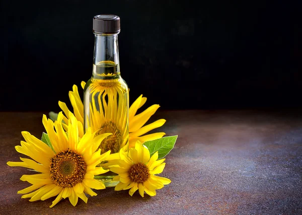 Sunflower oil — Stock Photo, Image