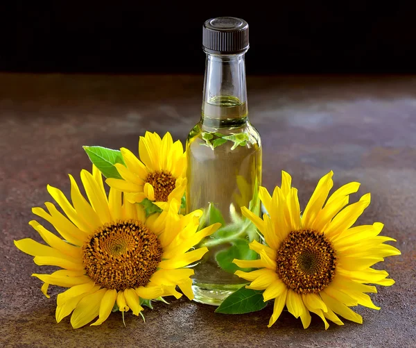 Sunflower oil — Stock Photo, Image