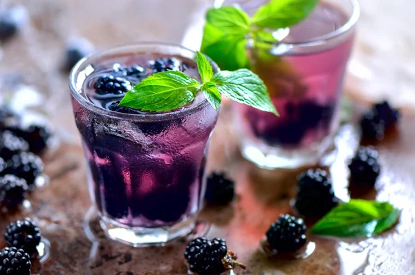 Bramble drink — Stockfoto