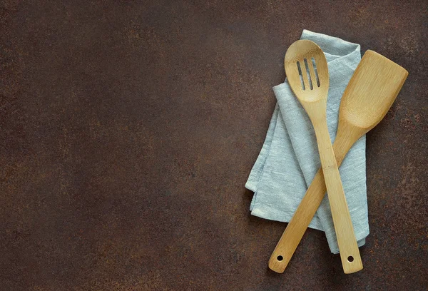 Kitchen utensils background — Stock Photo, Image