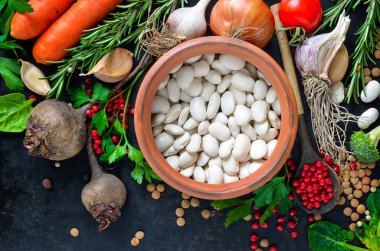 Mutfak sebze arka plan