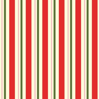 Noel şeker kamışı kusursuz arka plan vektör çizimi. Kaplama katmanlı kırmızı ve yeşil geometrik soyut arkaplan. Gölgeli modern renkli çember şekilleri. Zarif geometrik tasarım. Mutlu Noeller. resimleme