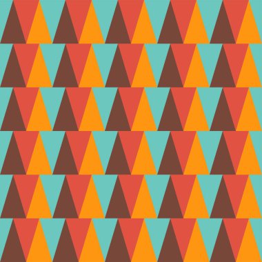 Üçgenlerin kusursuz deseni. Arkaplan pürüzsüz Geomatriksel desen siyah ep 10