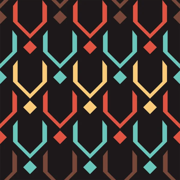 Tekrarlanan şekillerle soyut yaratıcı arka plan. Kusursuz soyut geometrik desenler. 10 saniye.