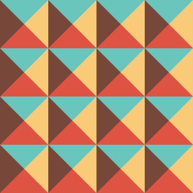 Soyut geometrik renk deseninin vektör çizimi. arka plan için. Vektörsüz kare dışbükey desen. Vektör soyut geometrik desen. Geometrik şekiller, dikdörtgenler, üçgenler. Üç boyutlu kusursuz desen. eps10