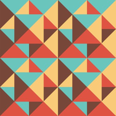 Geometrik şekilli vektörsüz desen. Vektörsüz kare dışbükey desen. Vektör soyut geometrik desen. Geometrik şekiller, dikdörtgenler, üçgenler. Üç boyutlu kusursuz desen. eps10