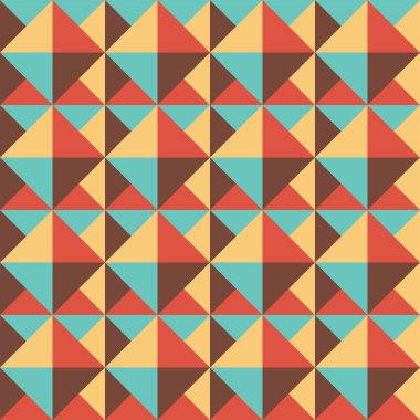 Geometrik şekilli vektörsüz desen. Vektörsüz kare dışbükey desen. Vektör soyut geometrik desen. Geometrik şekiller, dikdörtgenler, üçgenler. Üç boyutlu kusursuz desen. eps10