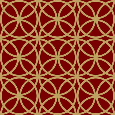 kırmızı ve kahverengi geometrik süs. Ağ tekstil ve duvar kağıtları için kusursuz desen Çin Yeni Yıl kartı arkaplan vektörü. Kırmızı soyut Çin desenli yılan tasarımı yılı. Kapak, afiş, web sitesi, takvim için zarif oryantal illüstrasyon