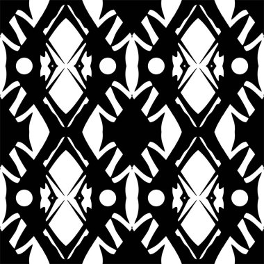 Vektör kusursuz desen. Modern stil soyut doku. Tekrarlanan geometrik birbirine geçmiş zincirler.