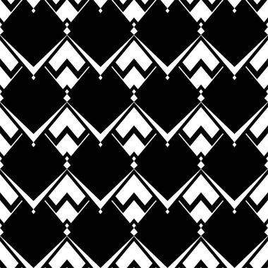 Siyah ve beyaz, soyut, soyut, siyah ve beyaz arkaplan geometrik, dikişsiz, siyah ve beyaz desenler. Basit vektör grafikleri