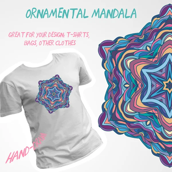 Şık vektör t-shirt tasarım