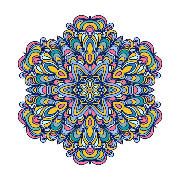 Diseño vectorial ornamental Mandala — Vector de stock