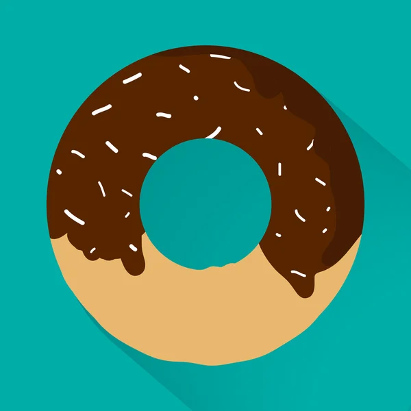 Abur cubur düz stil ikonları tasarımınız için