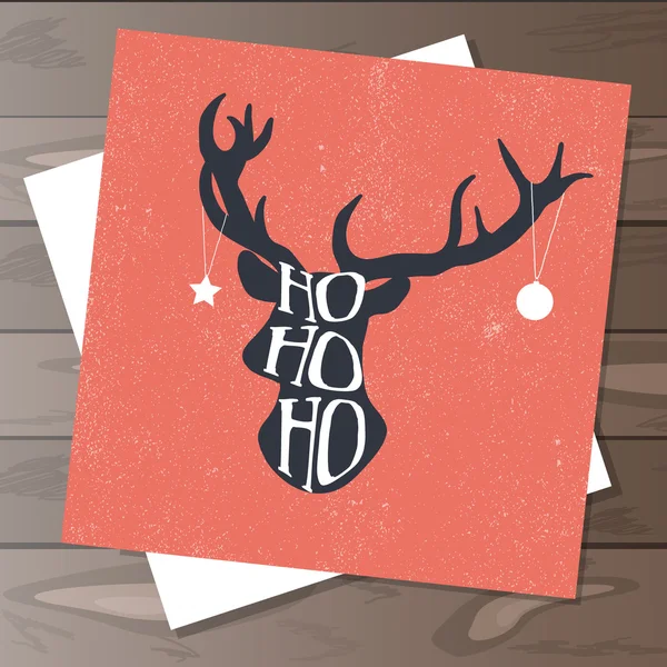 Neşeli Noel ve mutlu yeni yıl kutlama tasarım