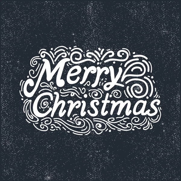 Veselé Vánoce a šťastný nový rok oslava designu — Stockový vektor