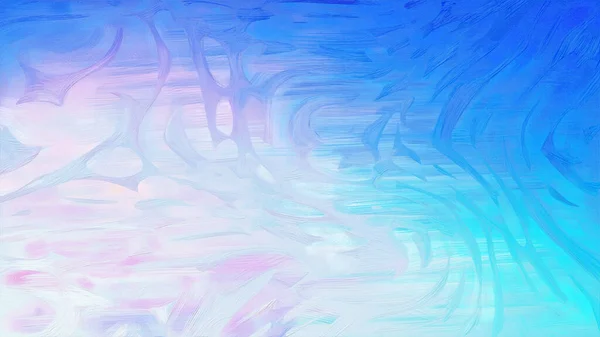 Abstracte Achtergrond Illustratie Blauw Teal Roze Kunstwerk Doek — Stockfoto
