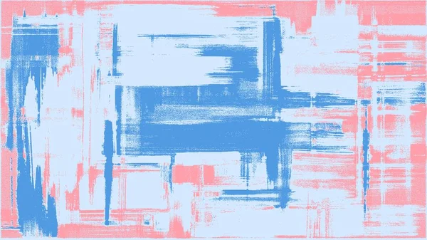 Nautische Abstracte Achtergrond Set Met Penseelstreek Textuur Verticaal Blauw Rimpelwateroppervlak — Stockvector