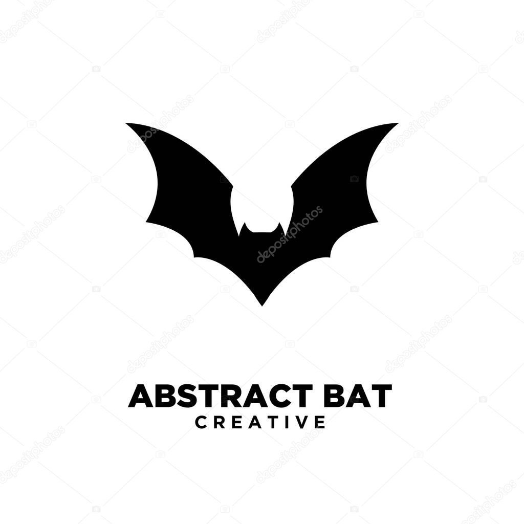 Bat logo icon designs vector illustration template