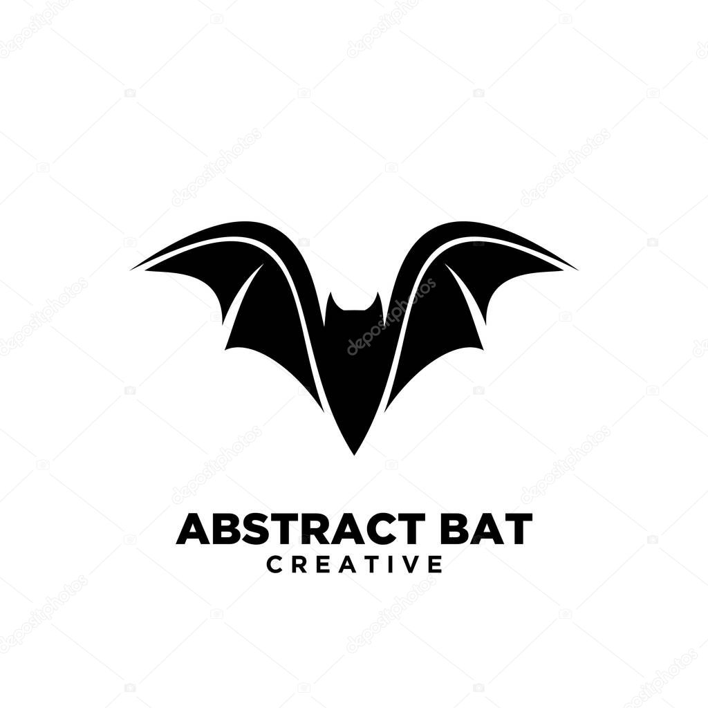 Bat logo icon designs vector illustration template