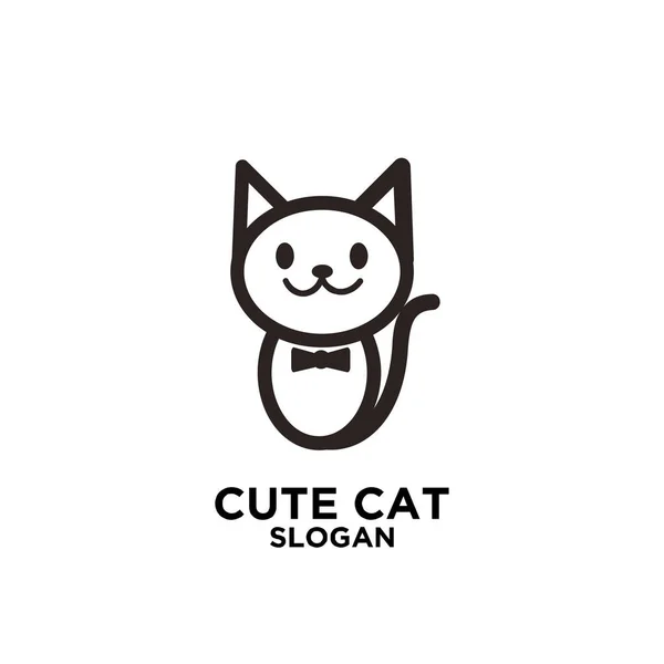 Premium Vector  Cute cat app icons logo