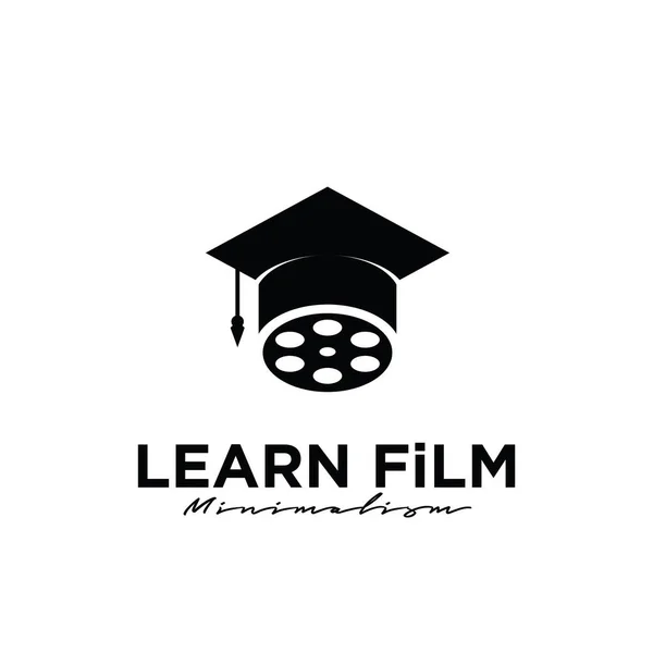 Film Utbildning Film Film Film Film Film Produktion Logotyp Design — Stock vektor