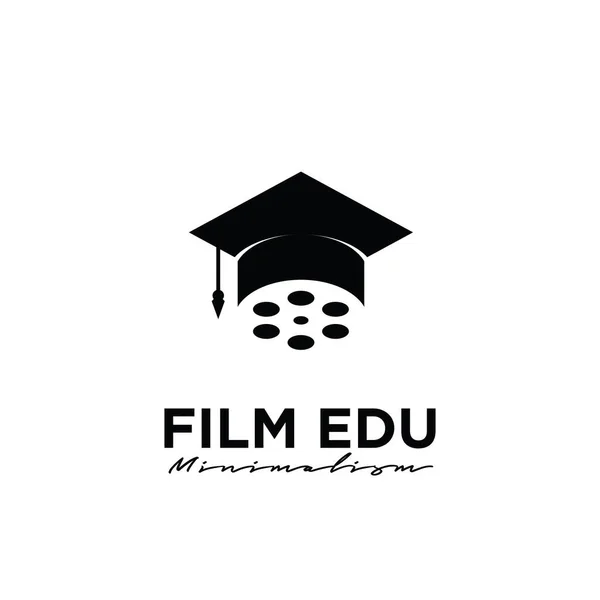 Film Utbildning Film Film Film Film Film Produktion Logotyp Design — Stock vektor