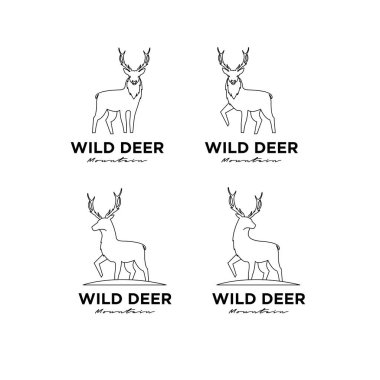 Koleksiyon Vintage Vector Illustration vektör çizgisi logo premium siyah şablon ikonu tasarımını izole arkaplan