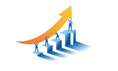 Birisi, kar elde etmek, gelirleri artırmak ve sunum web afişi UI UX iniş sayfası için istenen hedeflere ulaşmak için çok çalışmak konseptini yükseltmiş.