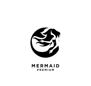 Denizkızı logo tasarımı çizimi