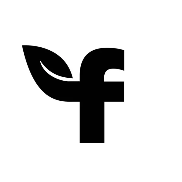 Літера Лист Шрифту Векторний Логотип Іконка Дизайну Ізольований Білий Фон — стоковий вектор