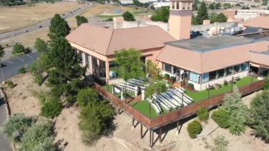 Highland hava görüntülü köy videosu