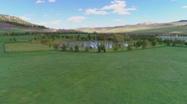 Göl manzaralı CS WS AERIAL