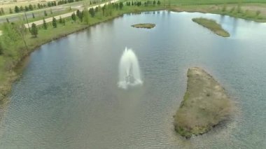 Göl manzaralı CS WS AERIAL